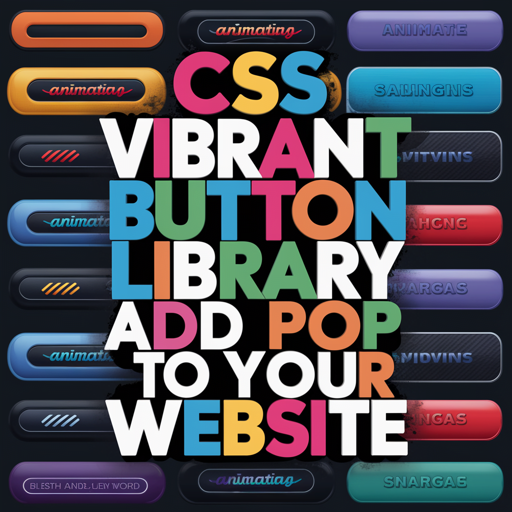 CSS Vibrant Button Library: Add Pop to Your Website