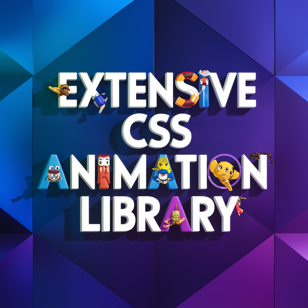 Extensive CSS Animation Library